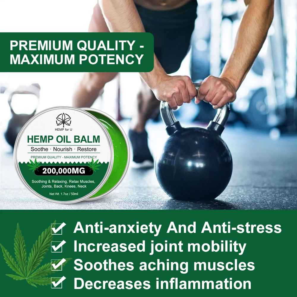 Экстракт HFU Heamp Seaed крем для облегчения боли и мышечной расслабления давления