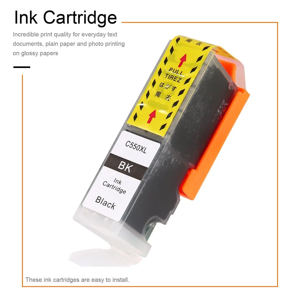 ZSMC PGI-550 CLI-551 Compatible Ink Jet Cartridge Replacement Non-OEM Printer Accessory Fit for Canon for Pixma ip7250