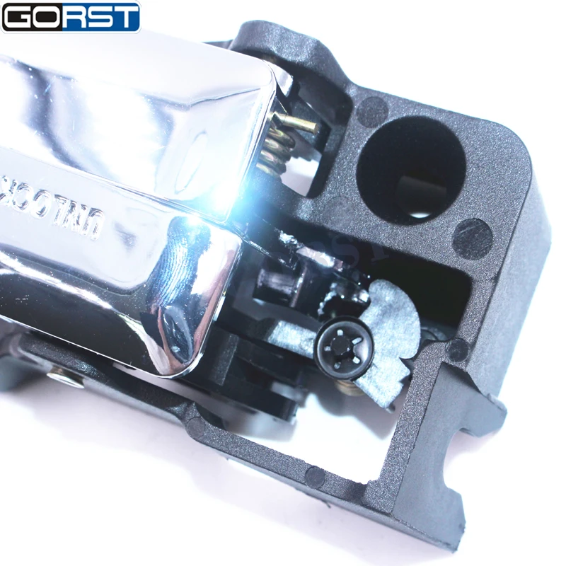 Автомобильный Стайлинг передняя левая хромированная внутренняя дверная ручка