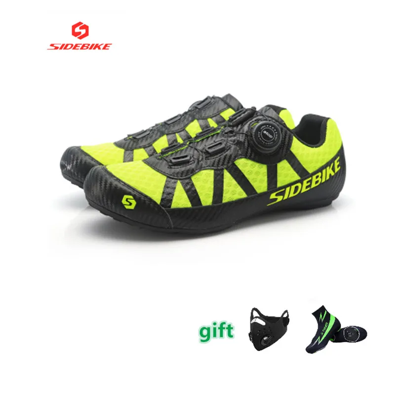 Обувь для горного и шоссейного велосипеда нескользящая сверхлегкая дышащая