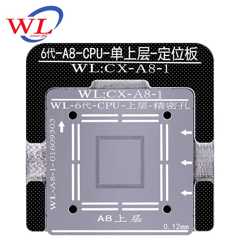 Официальный магазин WL для iPhone A8 Baseband cpu NAND BGA реболлинга оловянные трафареты с магнитной основой позиционирования