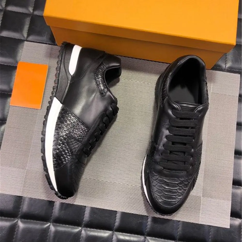 Кроссовки Junetxin мужские из натуральной кожи брендовые дизайнерские кеды новая