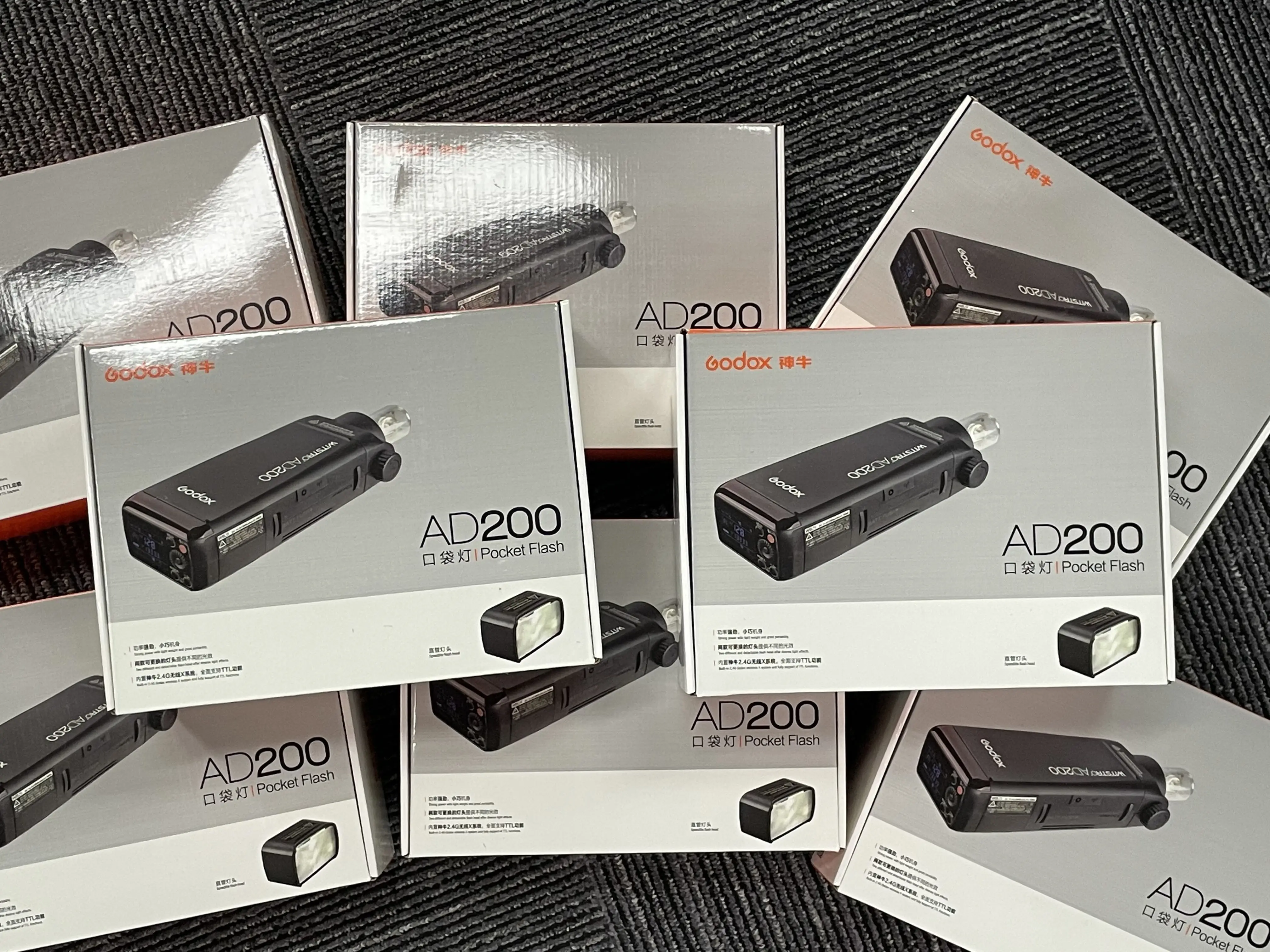 Вспышка GODOX AD200 с поддержкой TTL 2 4 ГГц высокоскоростной синхронизации 8000