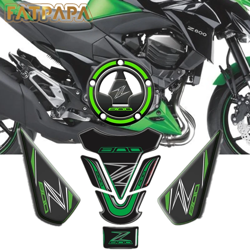 Детали для мотоцикла KAWASAKI Z800 крышка топливного бака противоскользящая защита 3D