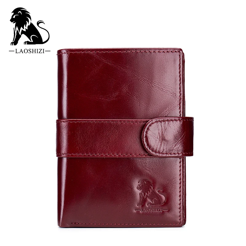 Многофункциональный мужской кошелек из натуральной кожи Винтажный Мужской с
