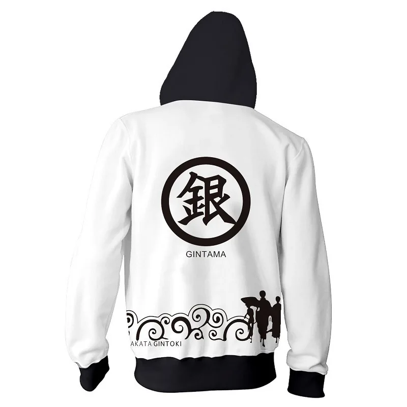 

Anime Gintama Sweatshirts Hoodie Gintama Sakata Gintoki Cosplay Costume Men Hooded Coat Jackets Hoodies Hallowmas Cosplay