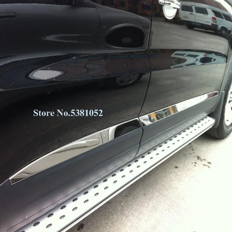 Боковая зеркальная накладка из нержавеющей стали отделочная защита для