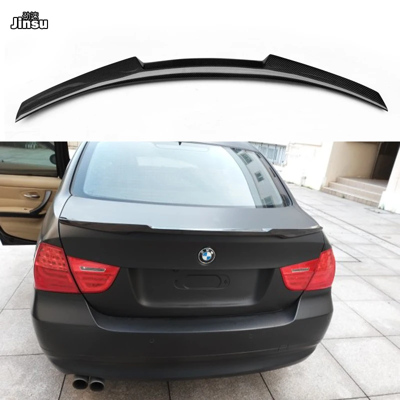 Для bmw 3 серии 320i 325i 330i 335i 2005 2012 M4 Стиль задний спойлер багажника из углеродного