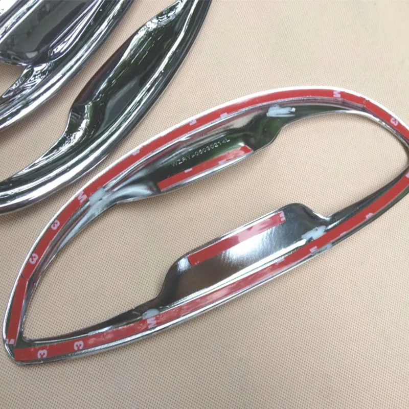 

ABS Chrome For Toyota Corolla 2014 2015 Car Accessories Car Front Mesh Grille Bumper Car logo frame Cover trim Sticker Styling