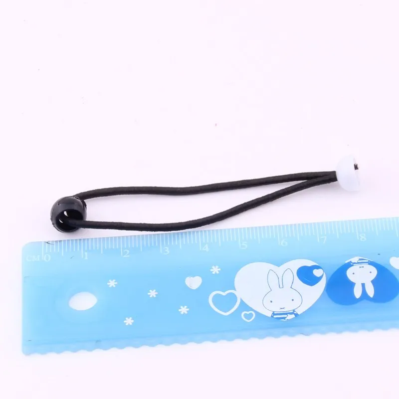

DIY Solid Caps Rubber Band For Children Unfinished Elastic Hair Bands For Girls High Elasticity Hair Ropes Ponytail Holders Kids
