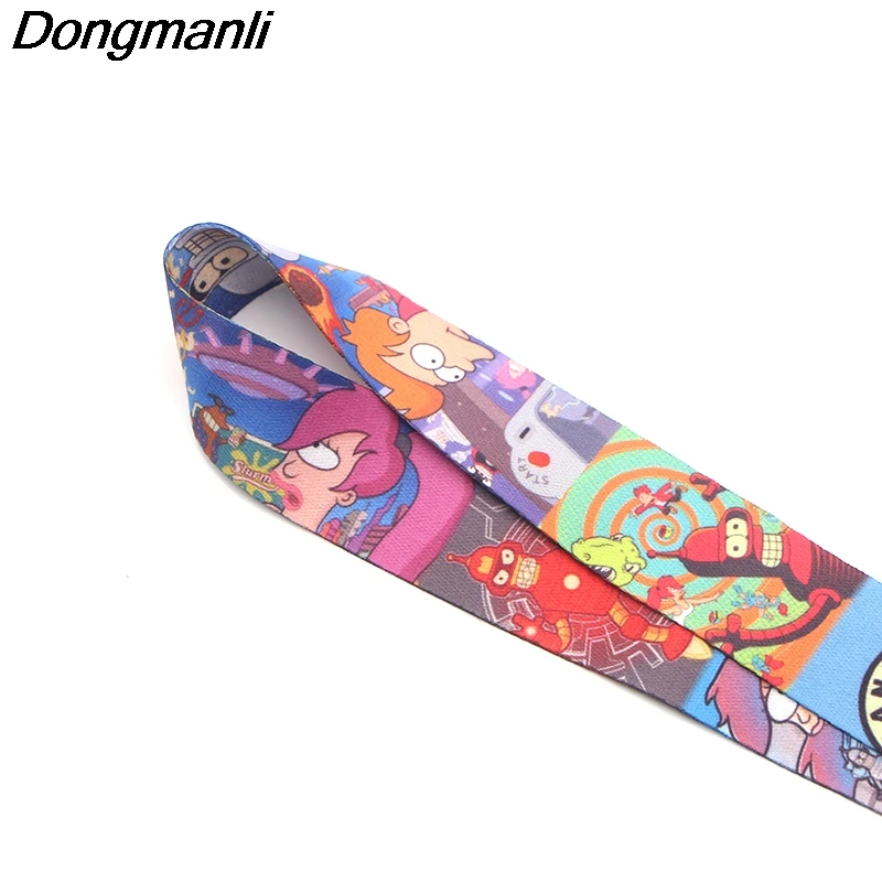 PC129 Futurama бейдж со шнурком ID Lanyards/Мобильный телефон Веревка/ключ нашейные ремешки Ремешки