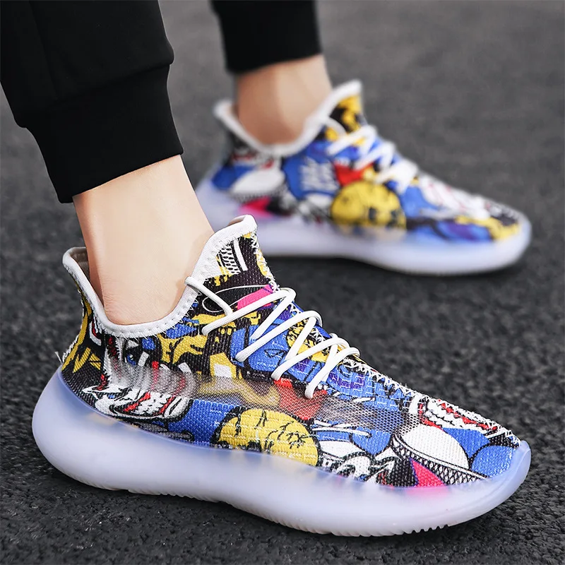 Осень 2020 Новые повседневные кроссовки мужские удобные дышащие спортивные для