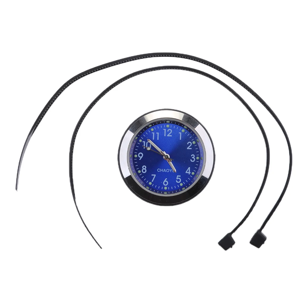 4 шт мотоцикла велосипед синий циферблат часы + термометр - Цена: 1 769,00 руб.