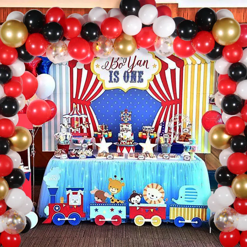 

113pcs Baby One birth party Balloons garland 1st birthday party decorations kids Wedding backdrop decor Babyshower balon arch