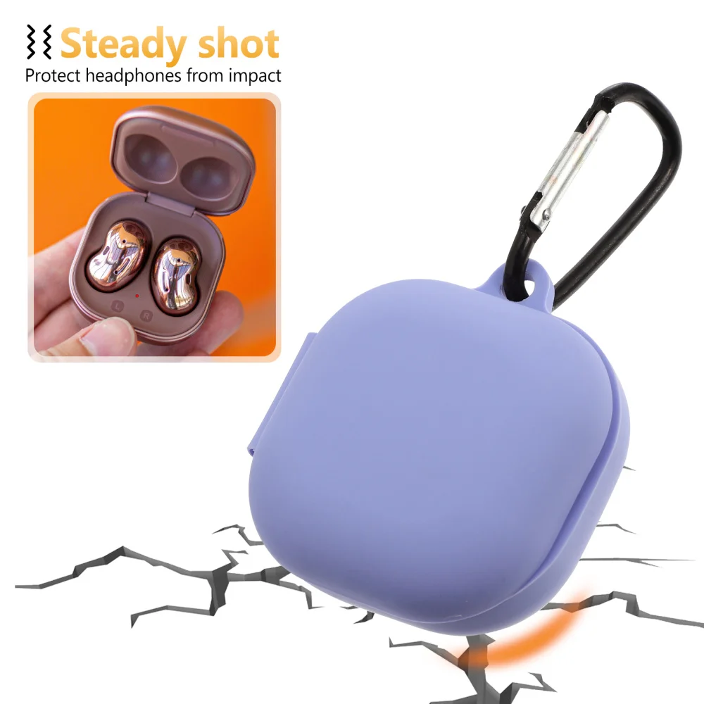 

1 Pc Wireless Earphone Case Headphone Cover Compatible for Samsung Buds Live