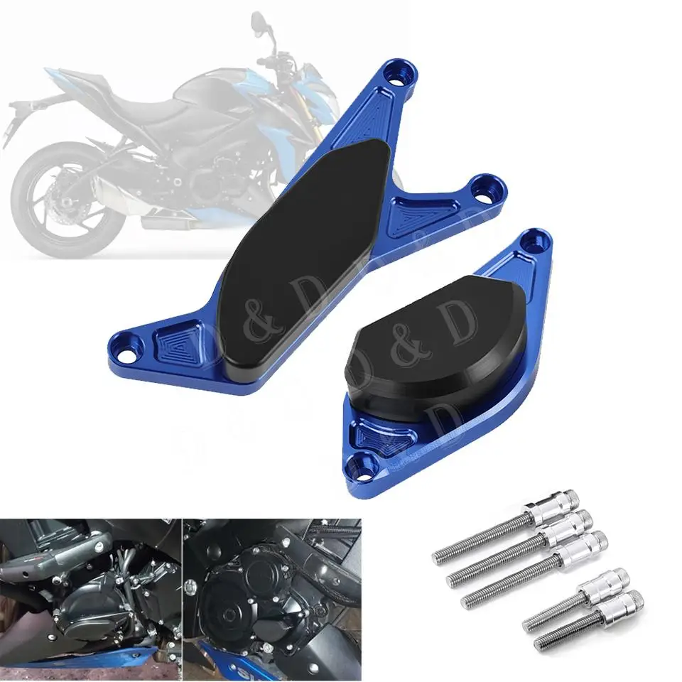 

Для Suzuki GSX-S 1000 GSXS 1000F GSXS1000 GSXS1000F 2015-2020 чехол статора двигателя мотоцикла защитная крышка защитная рамка слайдер