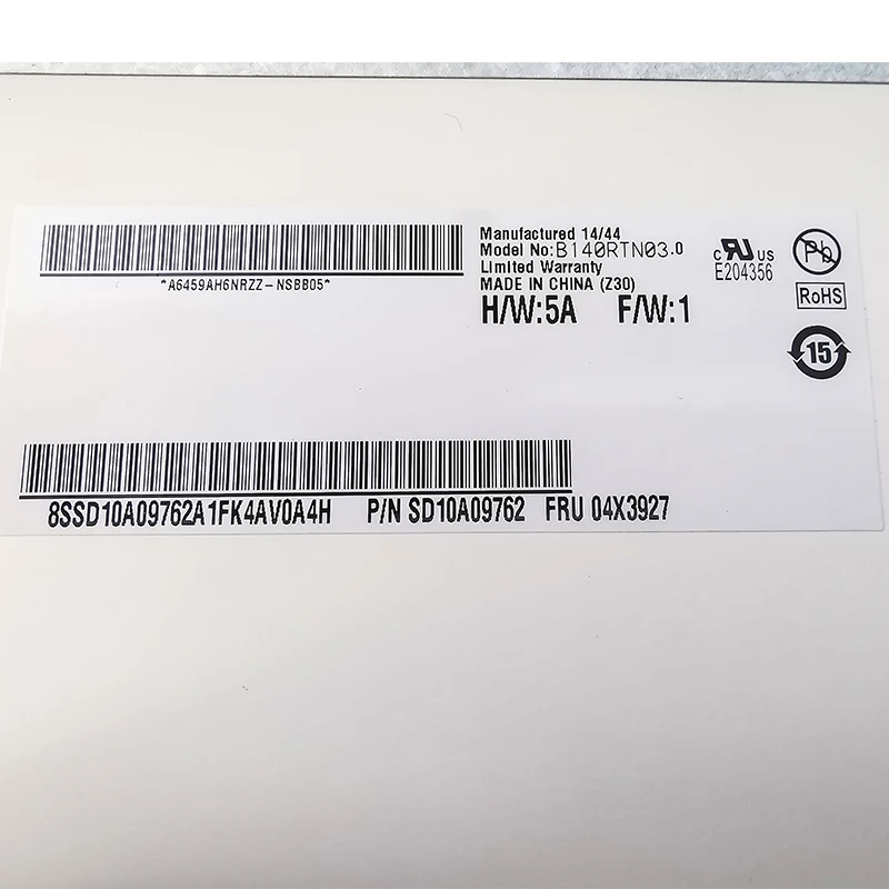 for thinkpad t440 t450s s3 s431 s440 x1 carbon1600900 edp 30pin screen n140fge ea2 b140rtn03 0 lp140wd2 tpb1 ltn140kt13 free global shipping