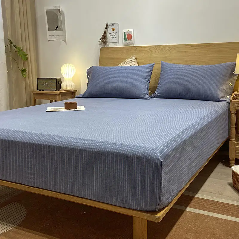 

1 шт. Новинка liangpin натяжная простыня из заземленной шерсти four seasons Ben сверхтолстая тонкая хлопковая серия Одиночная Простыня 120*200 + 25 см двойная