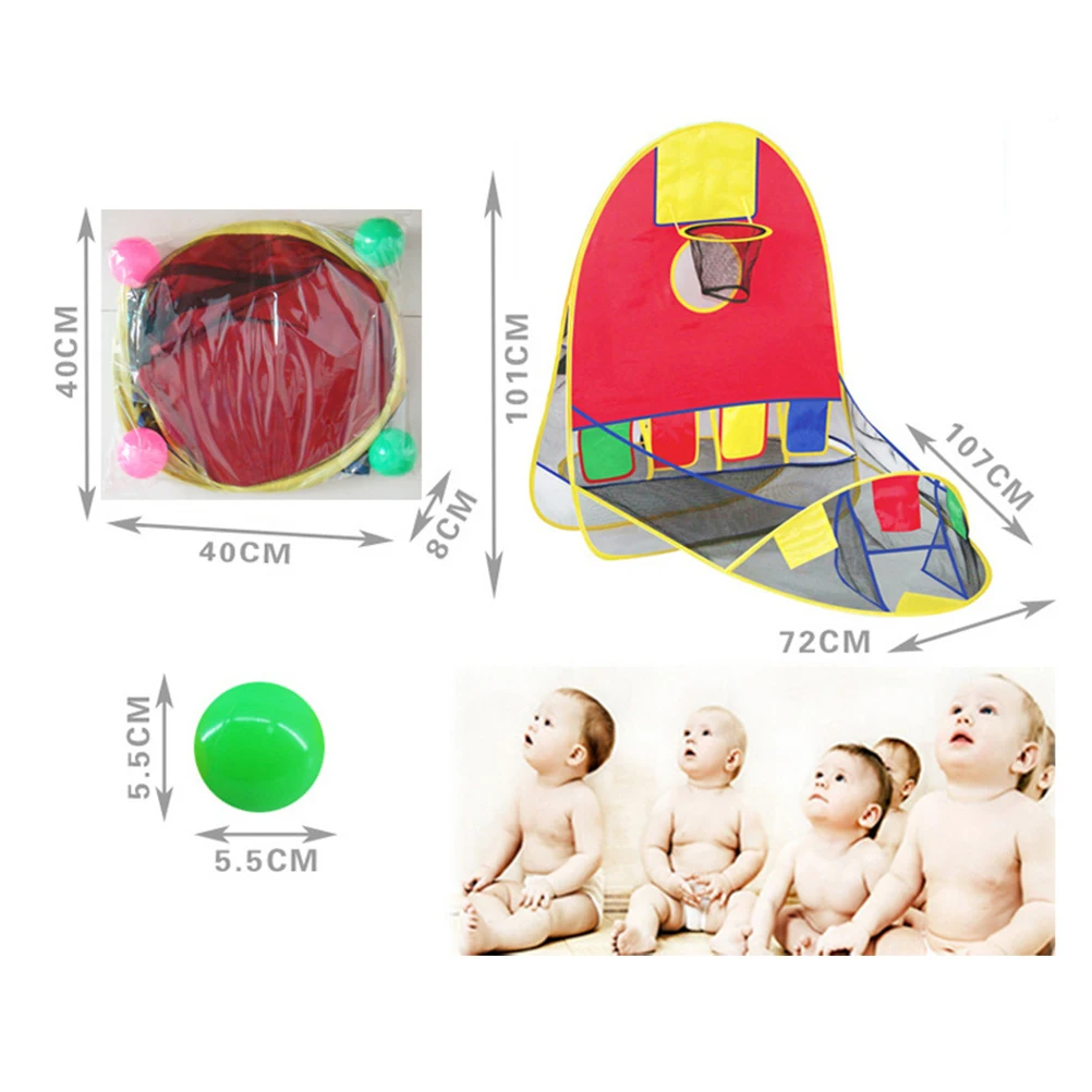 Мяч метание игровой дом креативный складной детский домик детская палатка