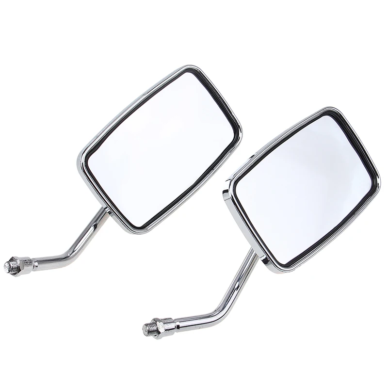 Posbay 10 мм Универсальное зеркало для мотоцикла боковое заднего вида скутер Yamaha Suzuki