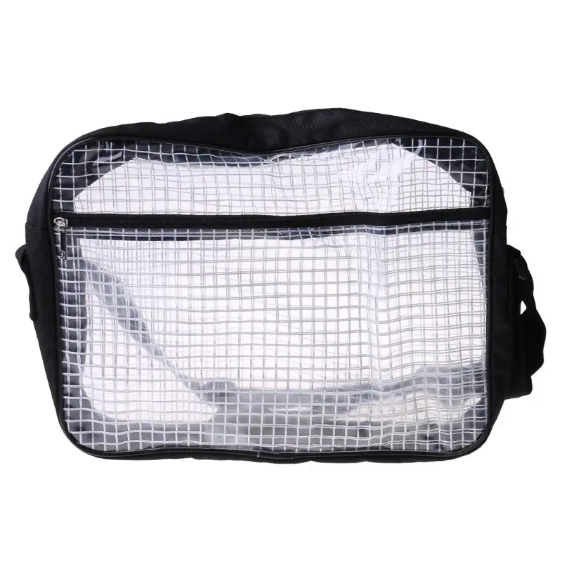

066F Anti-Static Cleanroom Clear Tool Bag Full Cover Pvc For Engineer Shoulder Bag Crossbody Bag