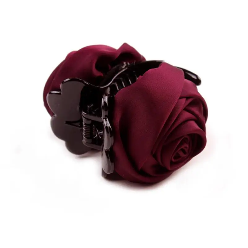 Fashion Korean Brand Hair Clip Rose Claws Clips Accessories For Women Girls Crab Clamp Hairpin Headwear | Красота и здоровье