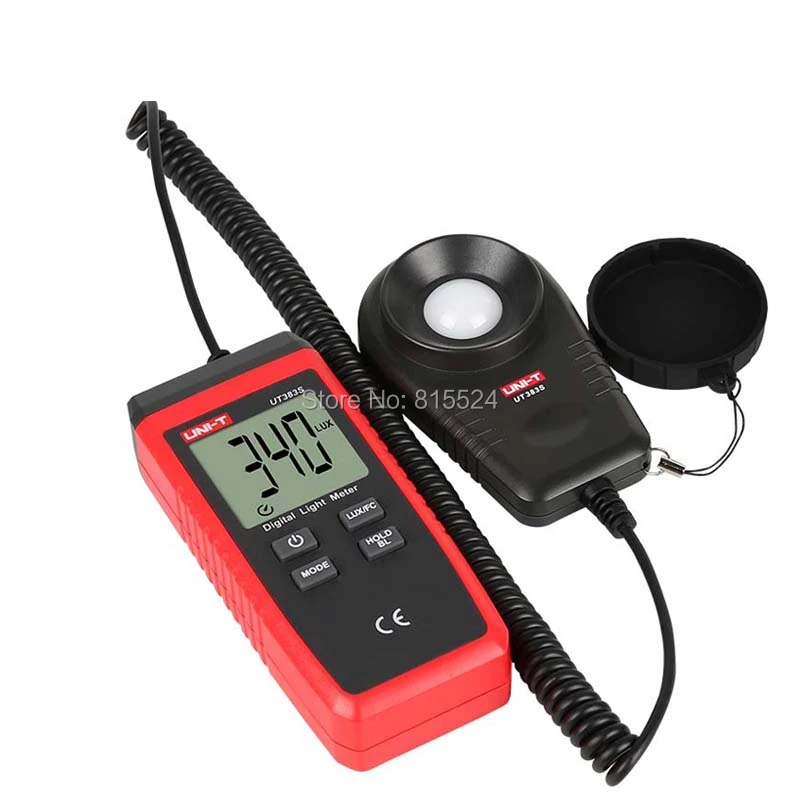 Ручной Мини светильник UT383S с ЖК дисплеем цифровой фотометр класса люкс 0 199999
