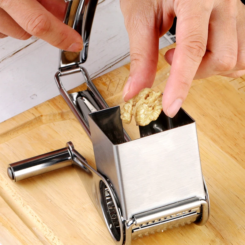 

Rotary Cheese Grater butter knife Multifunction Stainless Steel cheese slicer tools knife cheese ralador