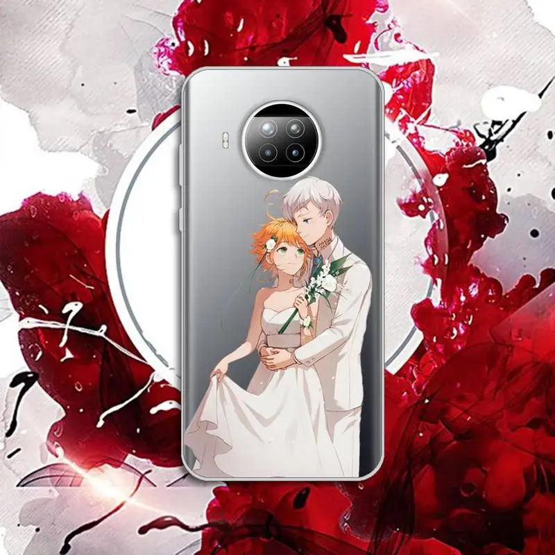 

Japan anime The Promised Neverland Phone Case Transparent for Xiaomi Redmi note 10 t 8 9 pro lite 11