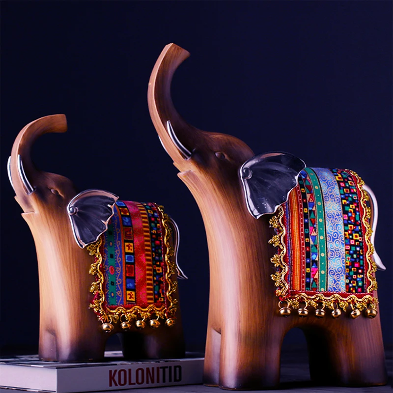 Счастливые поделки из смолы абстрактная скульптура Тайланд фэн-шуй имитация