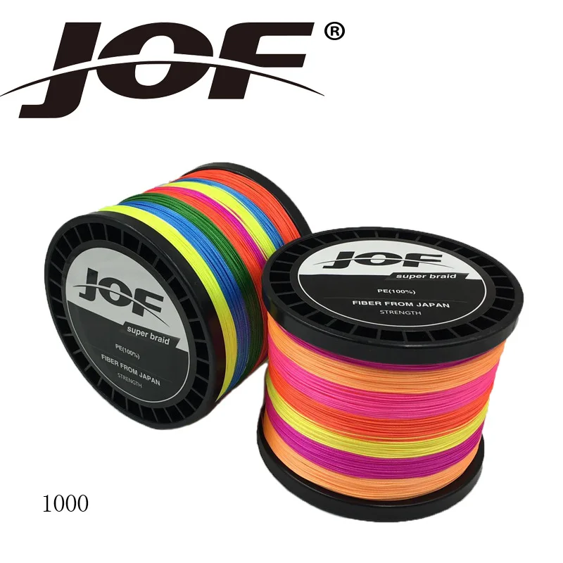 

Fishing gear 8 series PE Dali colorful fishing line 1000 meters anti-bite line
