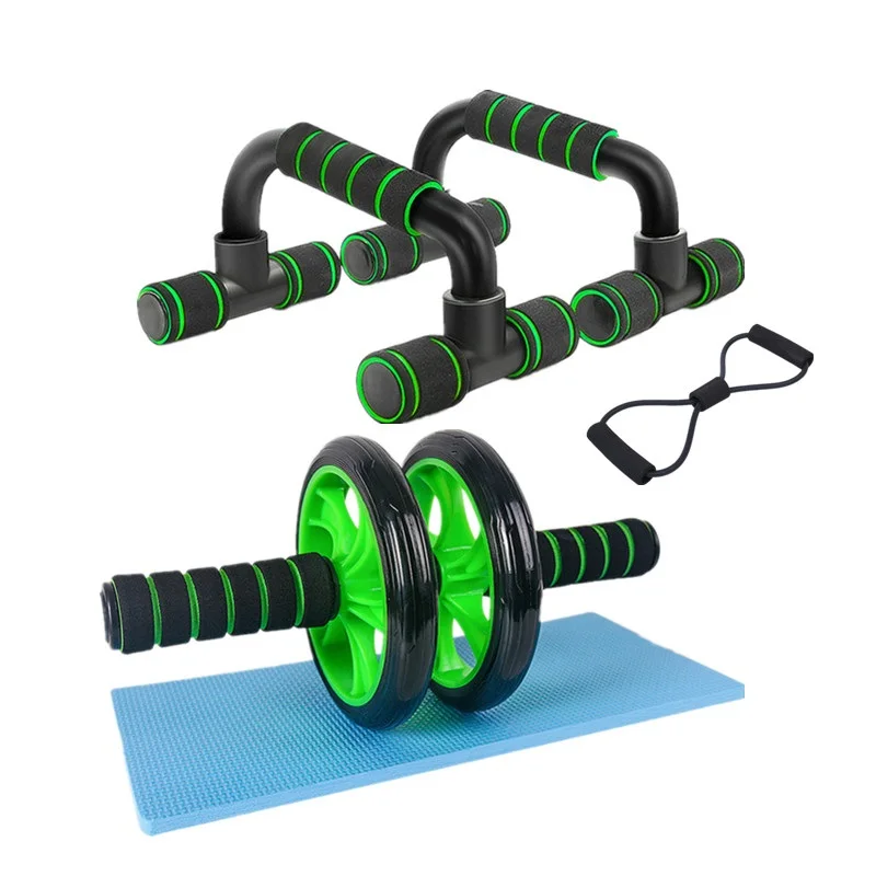 

Push Up Stand AB Roller Resistance Bands Set GYM Fitness Equipment Workout Exercise At Home Sport Bodybuilding Exercise Bars