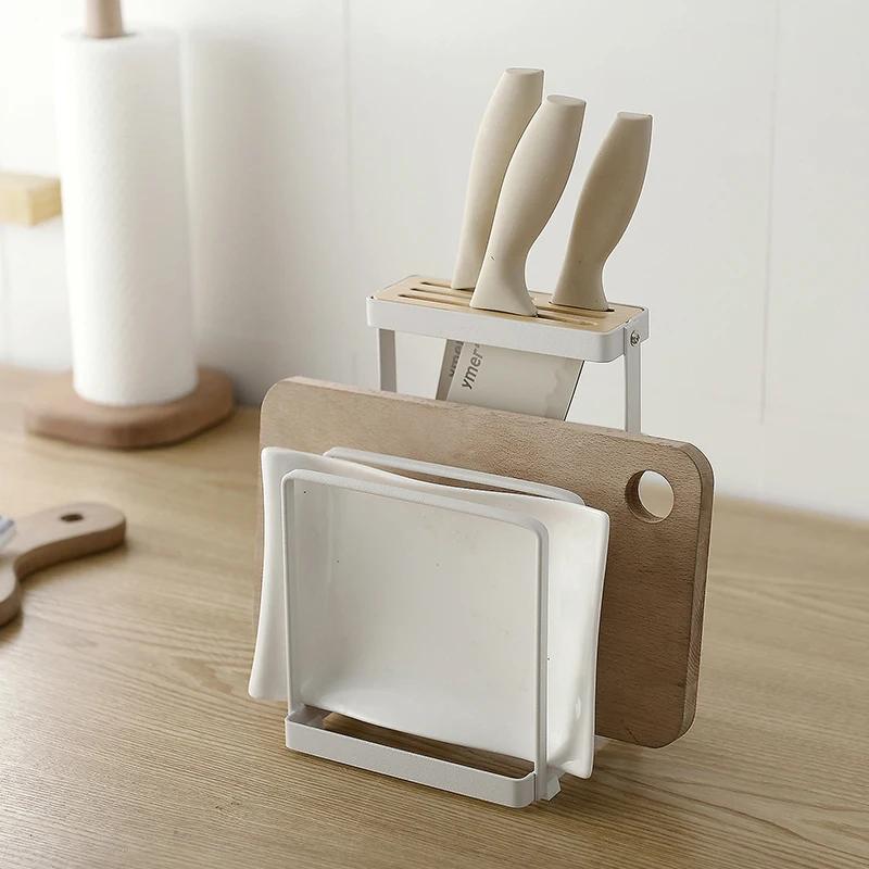 Держатель для ножей Кухня принадлежности стеллаж хранения разделочная доска