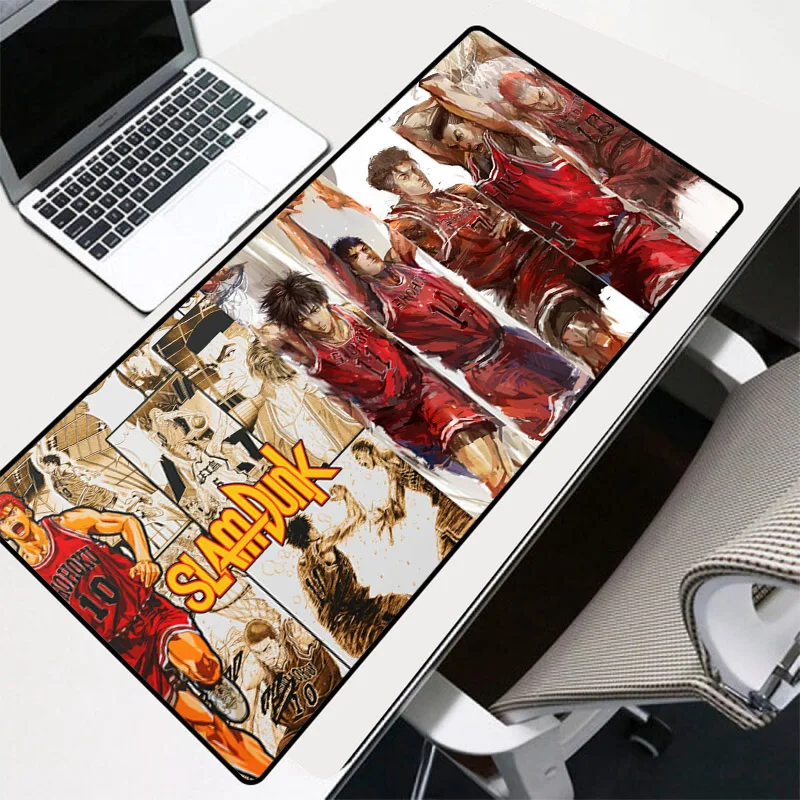 

Slam Dunk Anime RGB Mouse Pad Quality MSI Dragon Logo HD Printed Game Mousepad Free Shipping Large Colorful Durable Table Mat