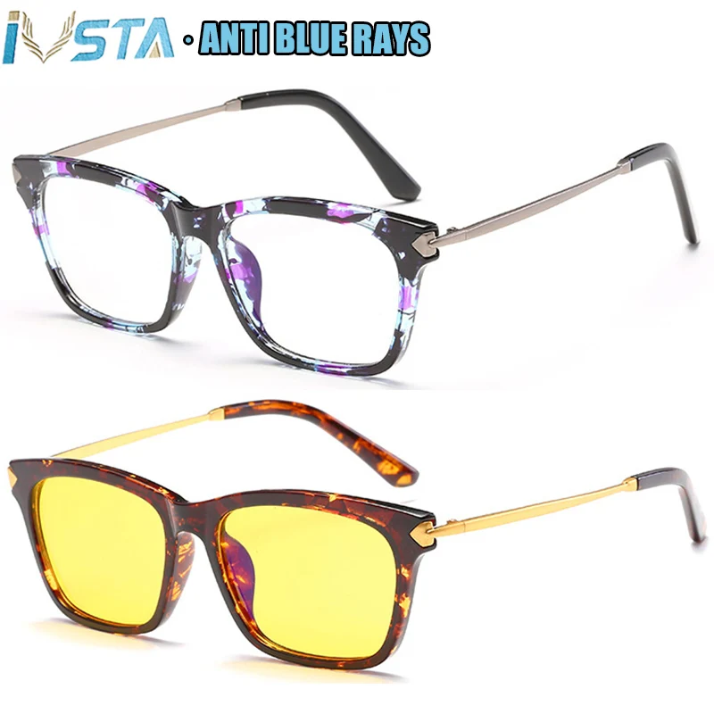 Оправа для очков IVSTA TR90 женские очки с защитой от синего света оправа кошачий глаз