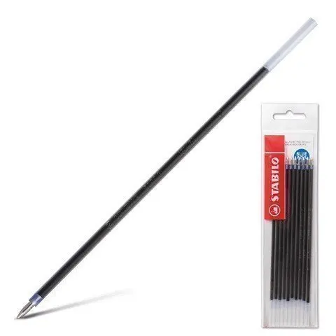 Rods ball Stabilo set of 10 PCs &quotBille&quot 145mm blue 0 7mm knot letter line 38mm 5080f/10/41 | Stationery Set