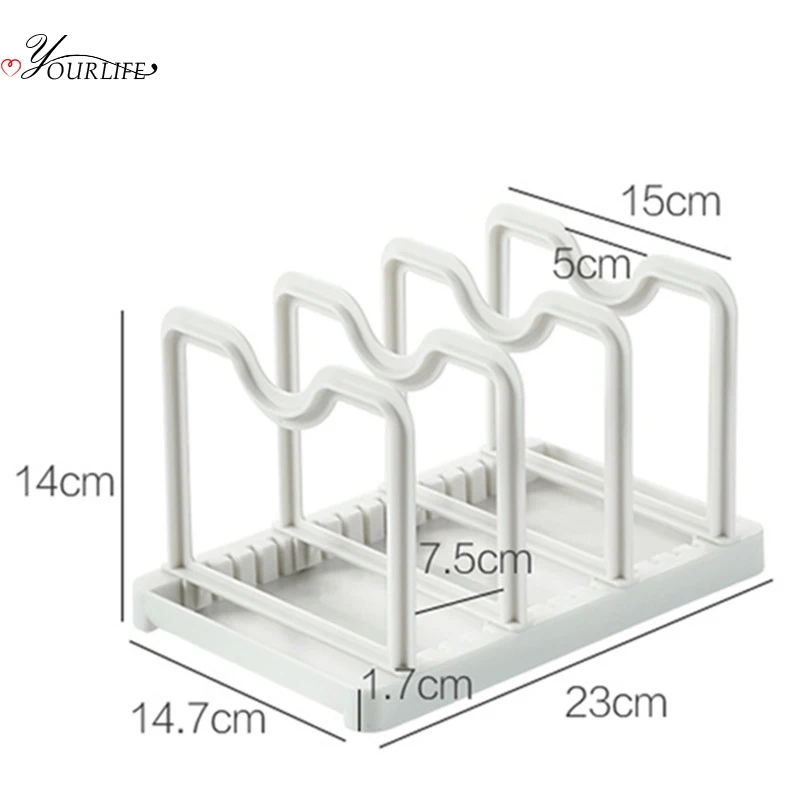 OYOURLIFE съемный кухонный Настольный держатель для кастрюли многофункциональная
