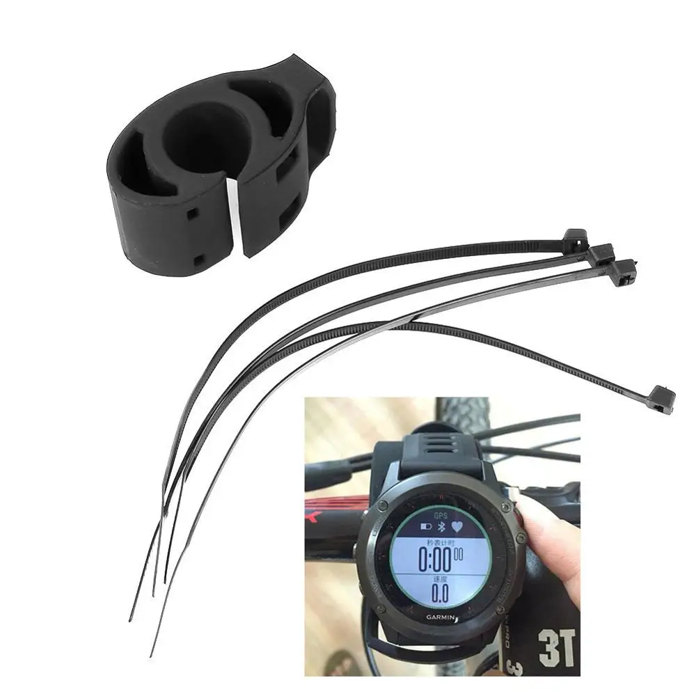 

Watch Handlebar Bike Mount Protective Case For Garmin410 910XT 610 Fenix 3 D2