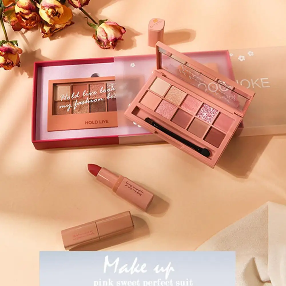 Dazzle Color желе губная помада Набор теней для век Крем Звездное сияющее мерцание
