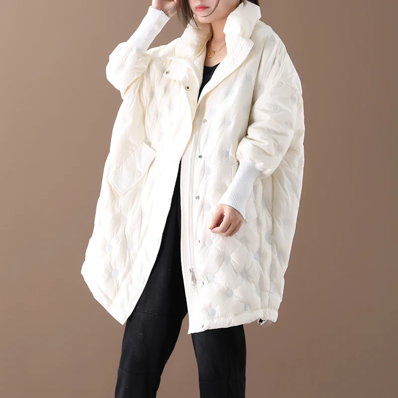 Пуховик 2020 зимнее пальто женский пуховик длинный белый Верхняя одежда