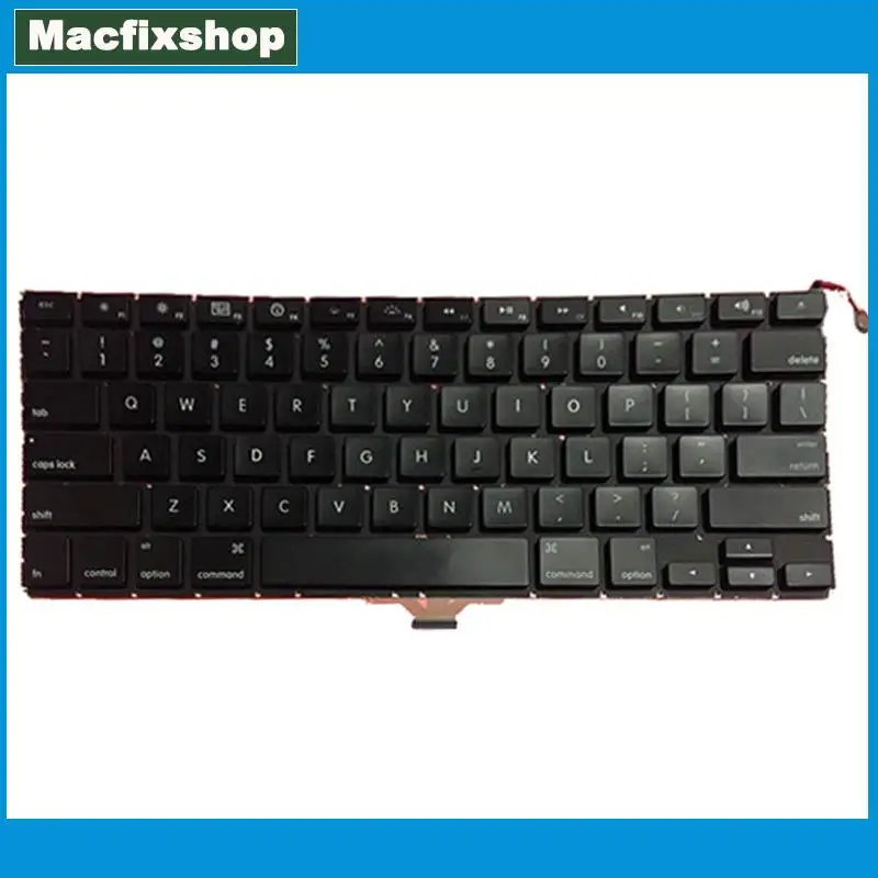 Оригинальная протестированная A1304 A1237 сменная Клавиатура США 2009 года для Macbook Air 13