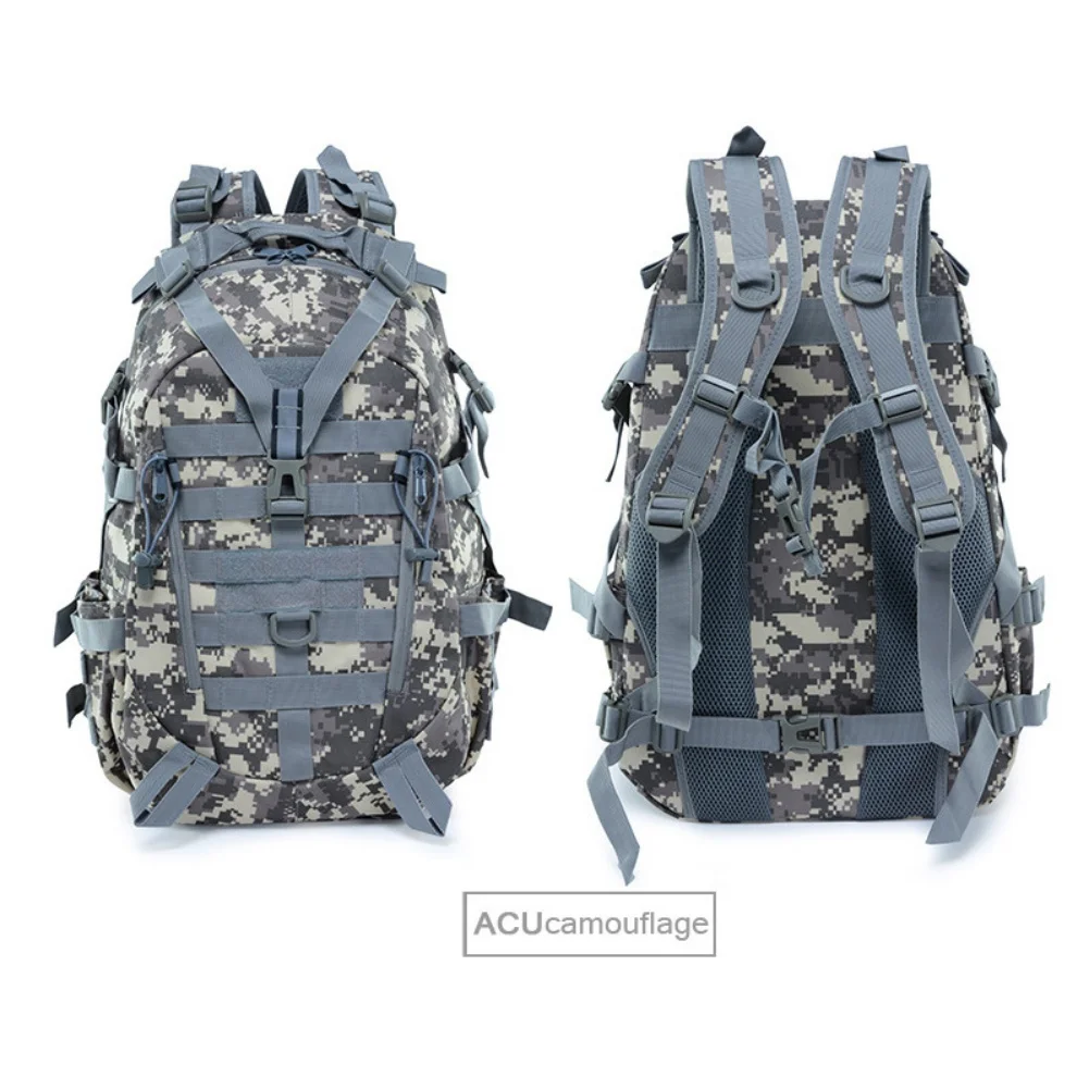 

40L Camping Backpack Men's travel Bag Mountaineering Hiking Hunting Bag