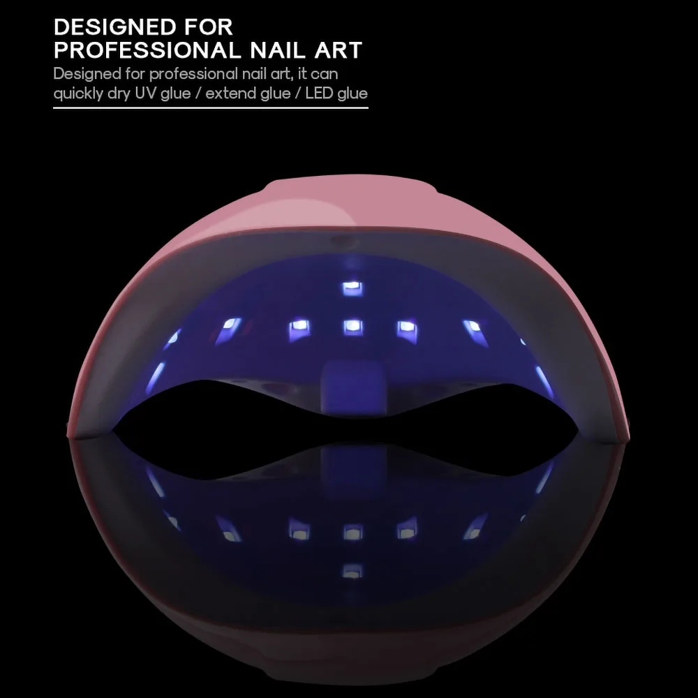 Сушилка для ногтей с USB СВЕТОДИОДНЫЙ УФ светильник всех видов геля 12 светодиодов