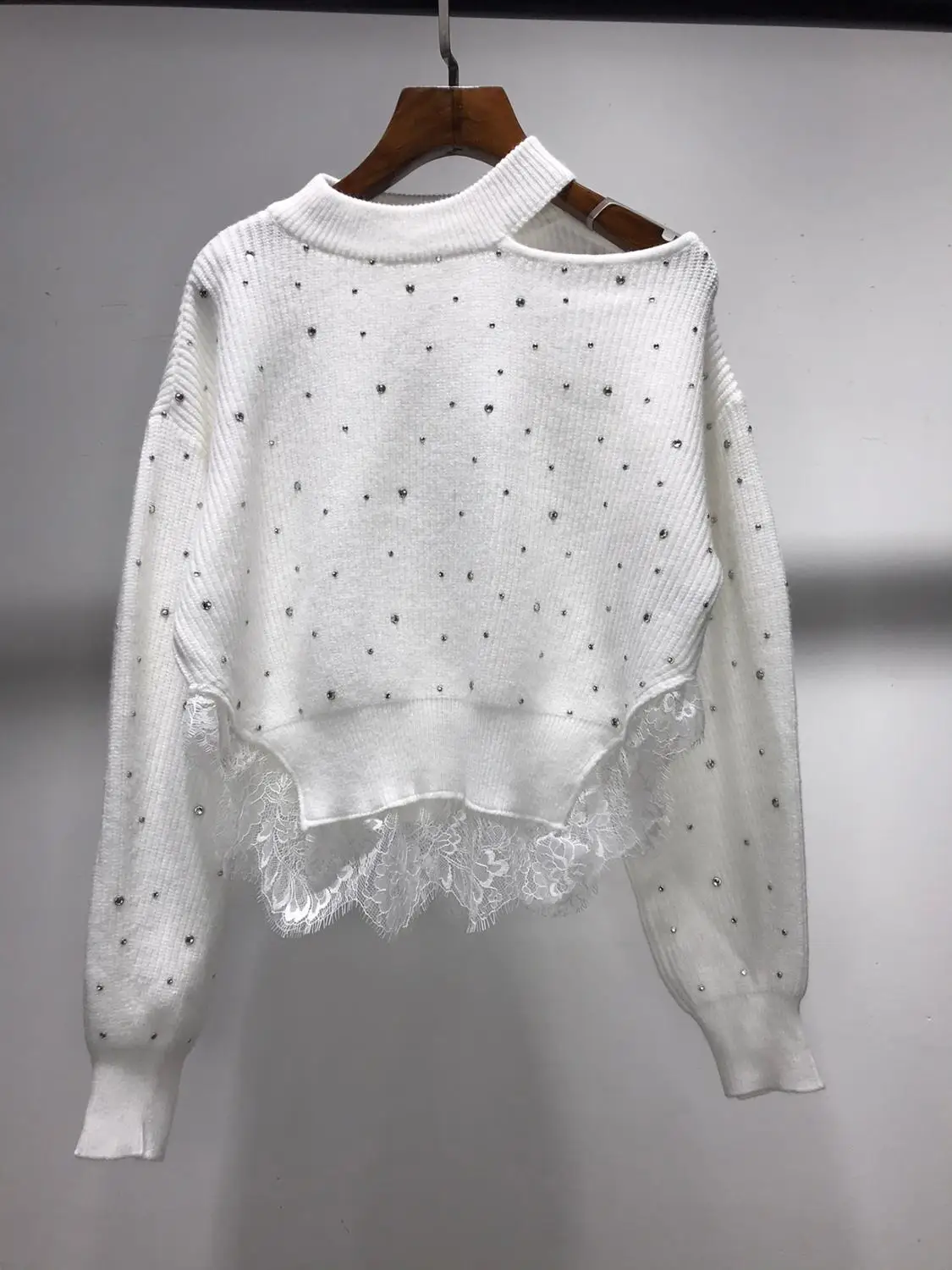 

Свитера BK11441 Мода 2021 взлетно-посадочной полосы роскошный известный бренд Европейский дизайн вечерние Стиль Женская одежда