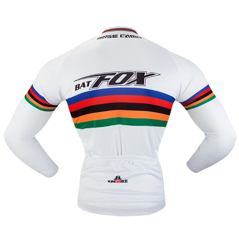 Футболка BATFOX мужская с длинным рукавом стильная тенниска для велоспорта