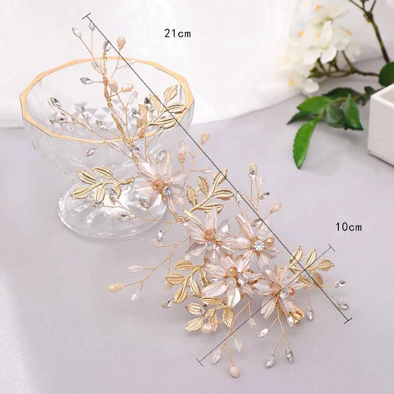 FORSEVEN ручная выделка женская обувь заколки для волос с металлическими уголками