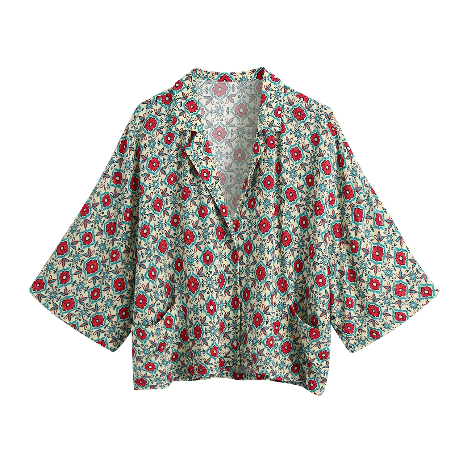 

JC·KILIG 2021 Printed Drape Shirt B1660
