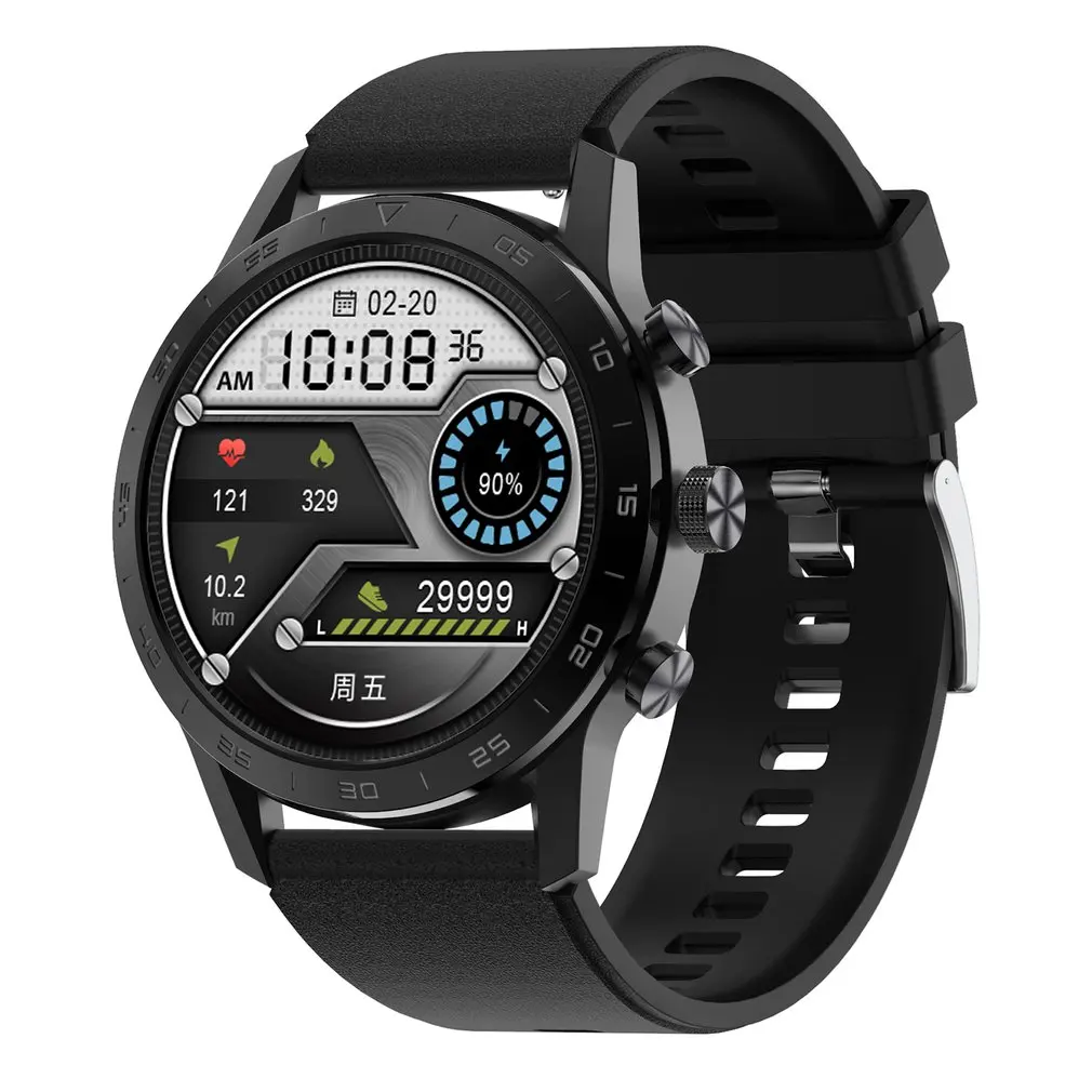 

Smart Watch DT70 Round Dial Wireless Calls Smartwatch IP68 Waterproof Fitness Heart Rate Monitoring Bracelet