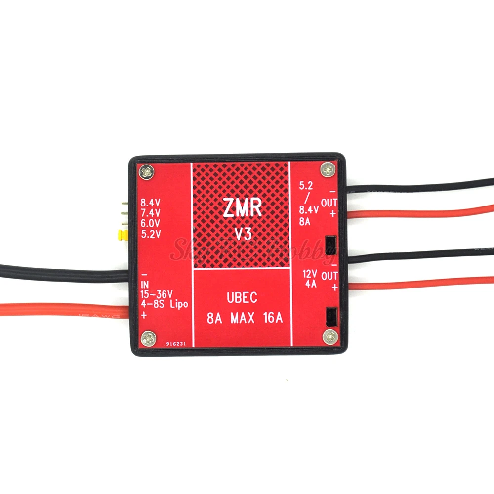 Новинка 8A UBEC V1 V2 V3 BEC входное напряжение 2-6S Lipo / 4-8S для RC FPV Drone Quadcopter Airplane | Игрушки и