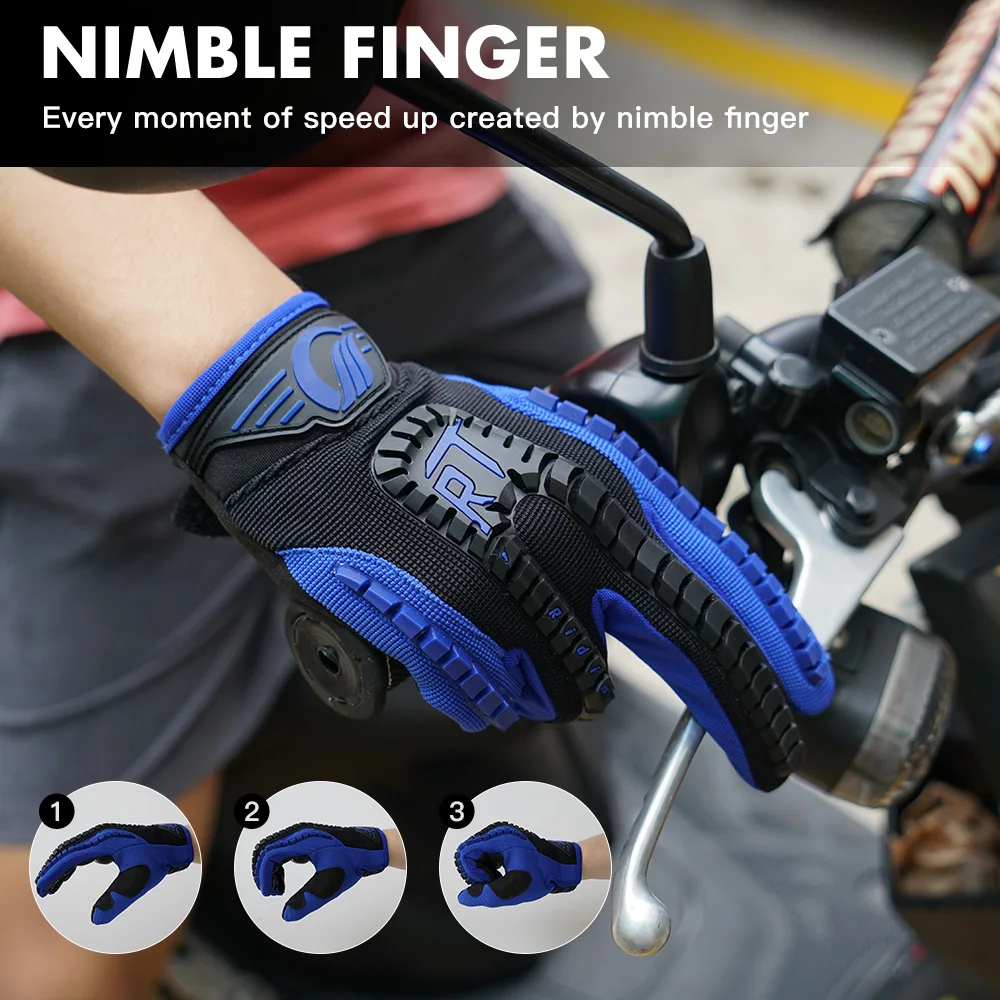 Мотоциклетные Перчатки велосипедные перчатки с твердыми костяшками для